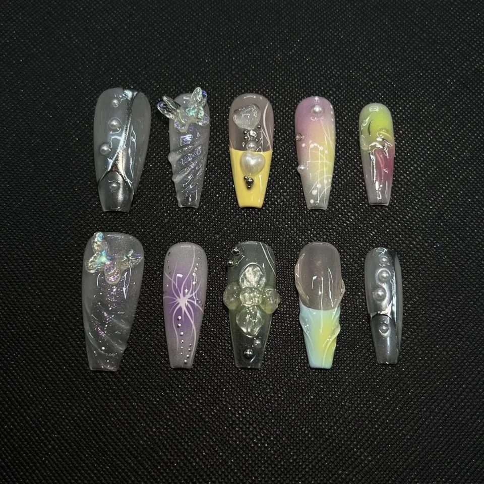 Butterfly Painting Nails