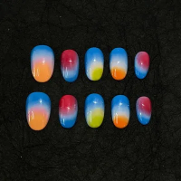 스푸마토 기법 수제 네일